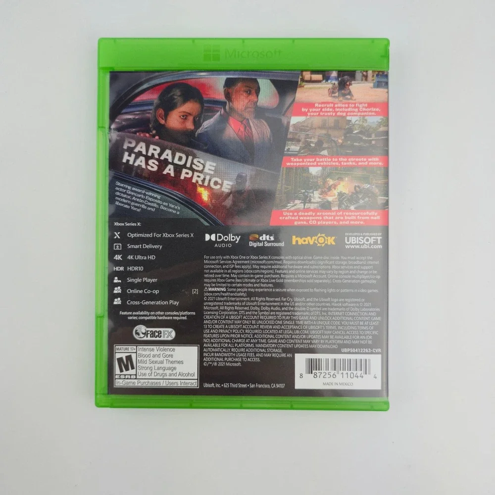 Ubisoft Far Cry 6 Xbox Series X Xbox One Libertad Pack FPS